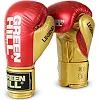 Боксерські рукавиці LEGEND platinum edition Green Hill BGLP-2246 Red/gold