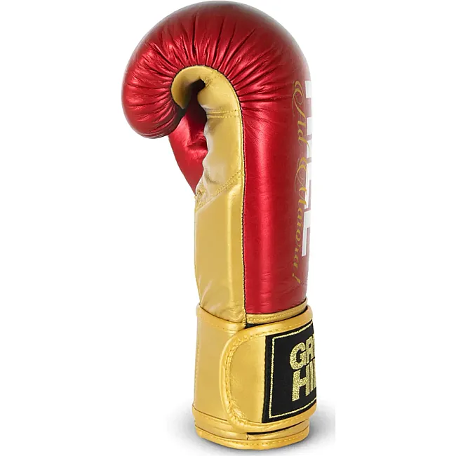 Боксерські рукавиці LEGEND platinum edition Green Hill BGLP-2246 Red/gold