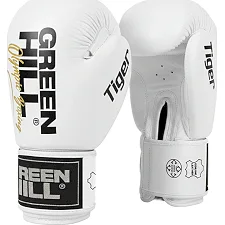 Боксерські рукавички Green Hill Tiger white edition BGT-2010 White