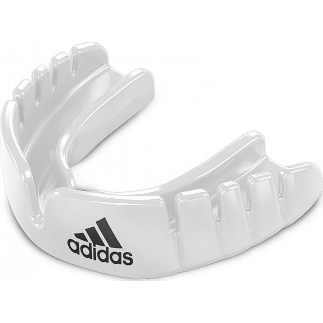 Детская капа для бокса ADIDAS Snap Fit (белый) ADIBP30