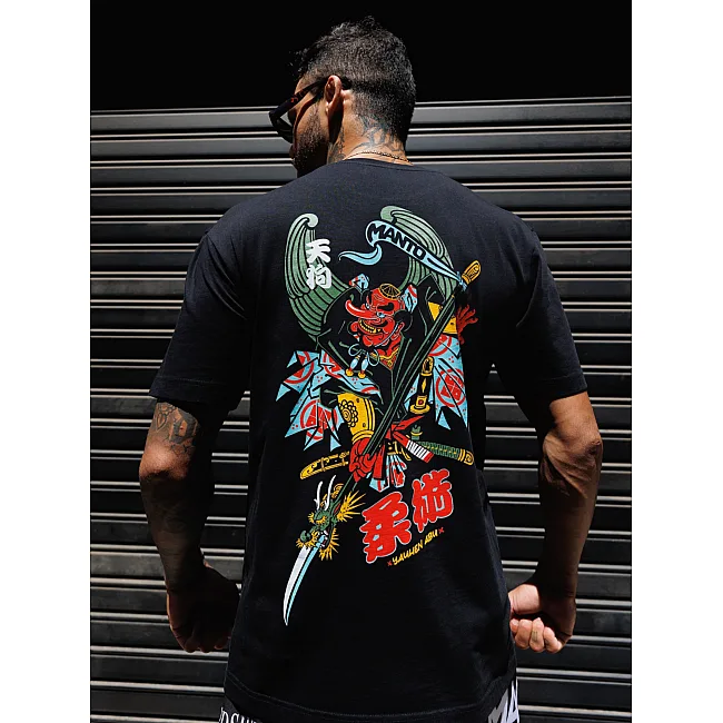 Футболка мужская MANTO Tengu Black