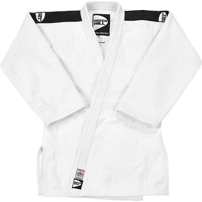 Кімоно для дзюдо Green Hill Super JSS-10211 Approved IJF (білий)