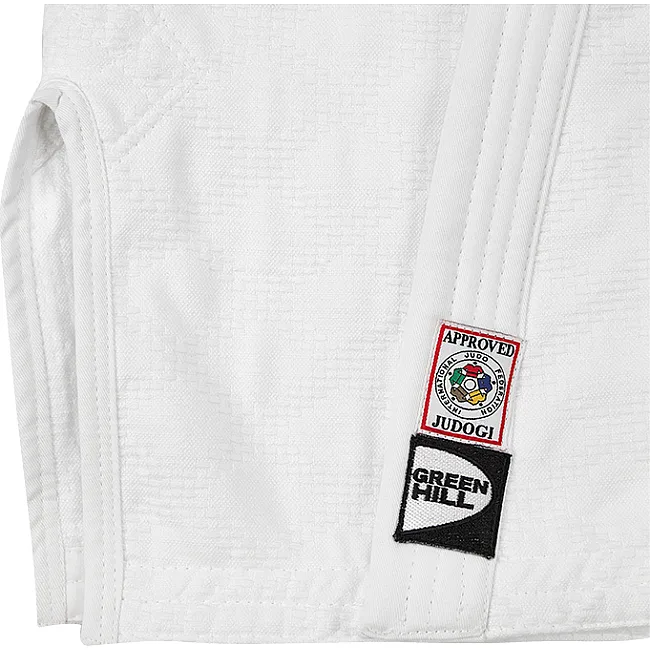 Кімоно для дзюдо Green Hill Super JSS-10211 Approved IJF (білий)