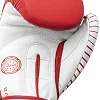 Перчатки для кикбоксинга Adidas с лицензией Wako (красно-белый, adiKBWKF200)
