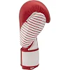 Перчатки для кикбоксинга Adidas с лицензией Wako (красно-белый, adiKBWKF200)