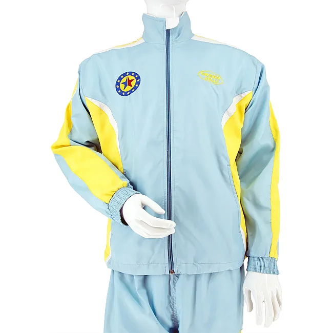 Спортивний костюм (самбо) Green Hill Sambo TSJ-10332n (блакитно-жовтий, FIAS)