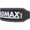 Пояс для становой тяги MADMAX MFB-244 Sandwich кожаный Black