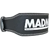 Пояс для становой тяги MADMAX MFB-244 Sandwich кожаный Black