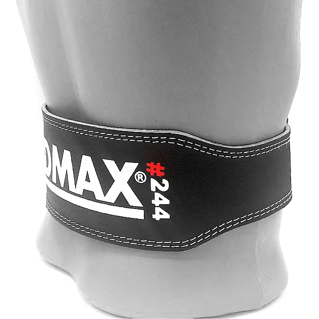 Пояс для становой тяги MADMAX MFB-244 Sandwich кожаный Black