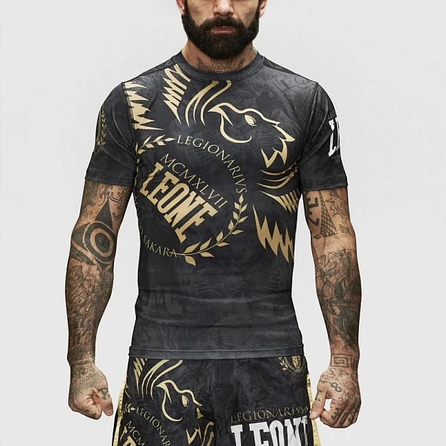 Рашгард із коротким рукавом LEONE Legionarivs Black L