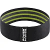 Резинка для фитнеса тканевая POWER SYSTEM PS-4092 Booty Band LVL 2 Black/Green (d_80 см. 12-16кг.)