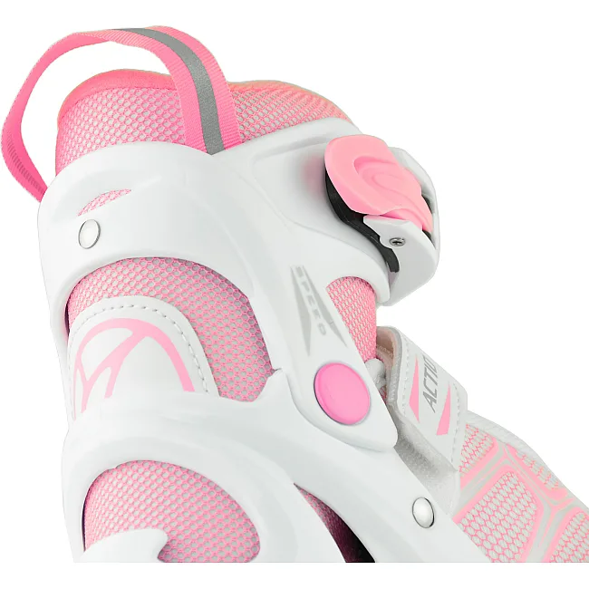 Ролики и коньки 2в1 ACTION Riply/Pink
