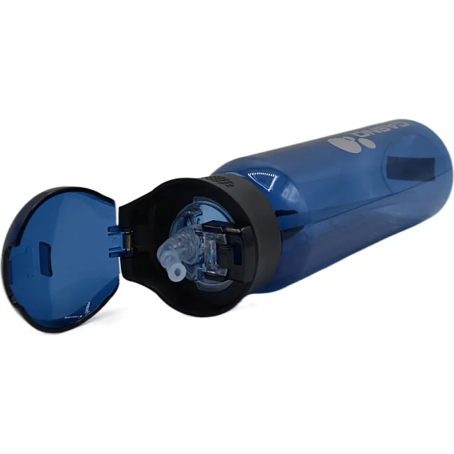 Спортивная бутылка CASNO 600 мл KXN-1211 Синяя с соломинкой