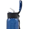 Спортивная бутылка CASNO 600 мл KXN-1211 Синяя с соломинкой