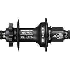 Втулка велосипедная задняя SPANK HEX J-Type Boost R148 Microspline 32H, Black
