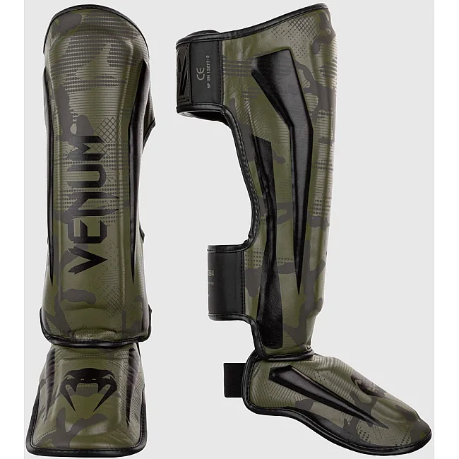 Защита голени и стопы VENUM Elite Khaki Camo
