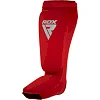 Захисні щитки для ніг RDX Hosieri Shin Instep Guard Red White