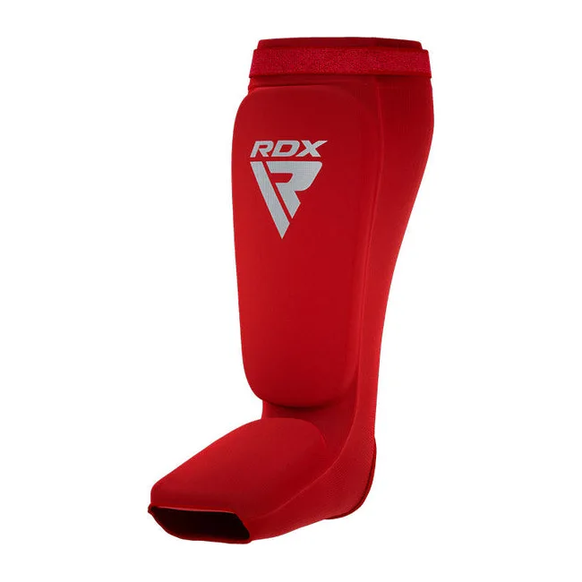 Захисні щитки для ніг RDX Hosieri Shin Instep Guard Red White