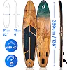 Надувная доска SUP (Сапборд) THUNDER WOOD 350
