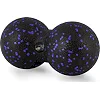 Масажний м'яч подвійний PowerPlay PP-4352 Epp foam peanut ball (d8*16cm.) Чорно/Фіолетовий