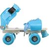 Ролики квады раздвижные учебные для самых маленьких детей SP-SPORT SK-0102 (Синий)