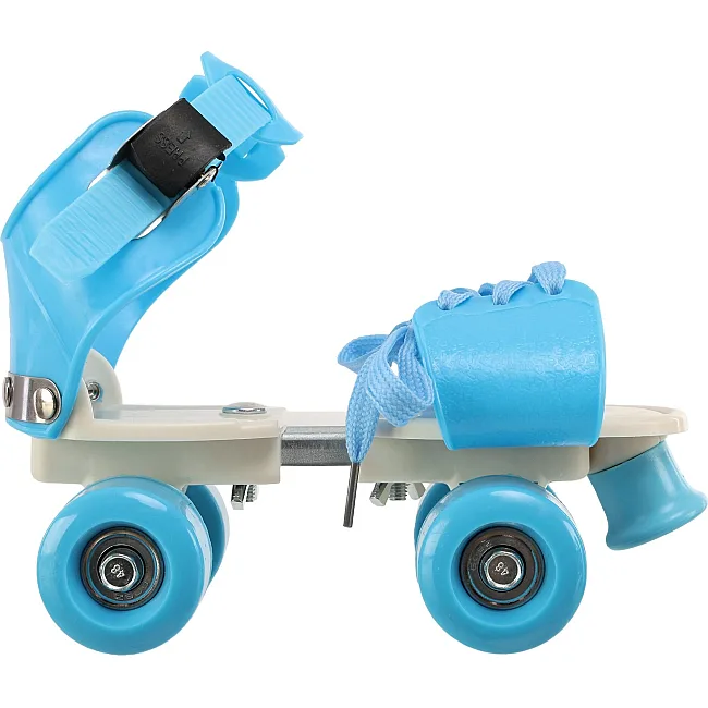 Ролики квады раздвижные учебные для самых маленьких детей SP-SPORT SK-0102 (Синий)