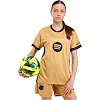 Футбольна форма дитяча із символікою клубу BARCELONA гостьова 2026 SP-SPORT CO-7345 (Жовтий)