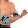 Бинти на лікті для жиму ELBOW WRAPS LiveUp LP8725 2шт (Синій-чорний)
