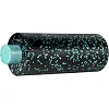 Массажный набор PowerPlay PP_4015 EPP Foam Roller Set 4in1 (2-я роллы + 2-я мячи) Черно-бирюзовый