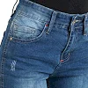 Женские мотоджинсы W-TEC Panimali - синие/XXL