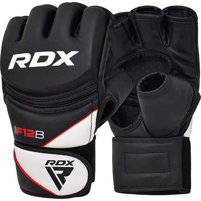 Тренировочные перчатки RDX GRAPPLING GLOVES NEW MODEL черный, белый