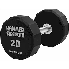 Гантель профессиональная с полиуретановым покрытием HAMMER STRENGHT TA-9215-20 (Черный)
