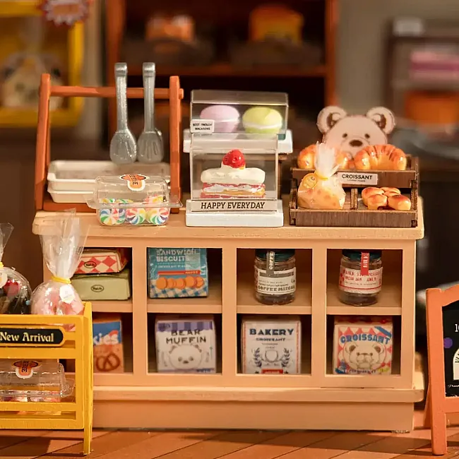 Конструктор 3D мини-дом Robotime Rolife Becka's Baking House DG161