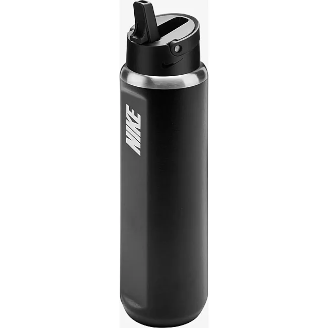 Бутылка NIKE SS RECHARGE STRAW BOTTLE 24 OZ черный 709 мл
