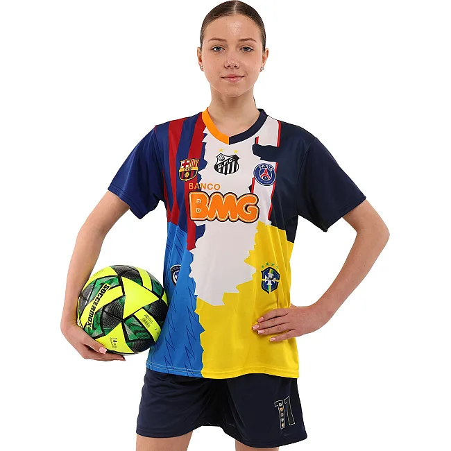 Дитяча футбольна форма NEYMAR 11 SP-SPORT CO-7368 (Темно-синій)