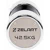 Гантель професійна сталева хромована ZELART TA-7048-42_5 (Хром)