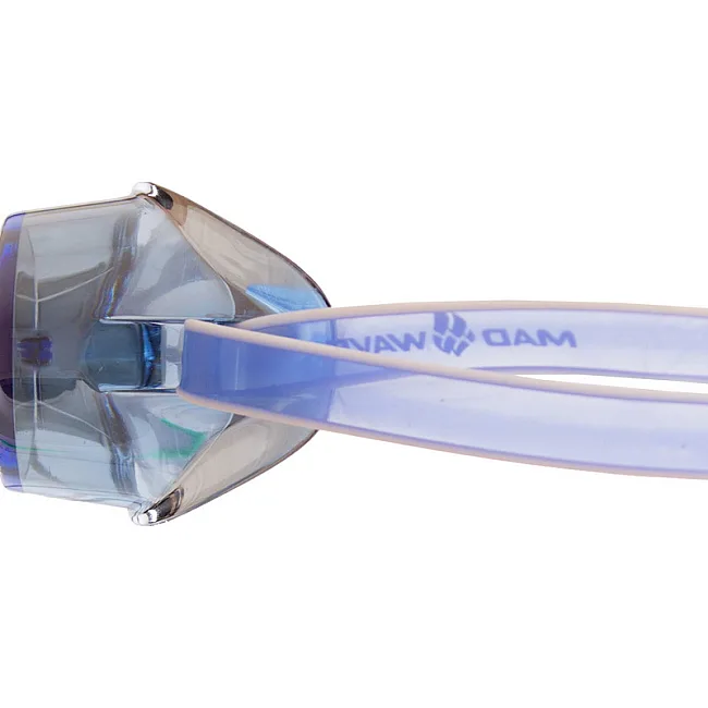 Распродажа! Стартовые очки для плавания MADWAVE RACER SW MIRROR M045502 (Желтый)