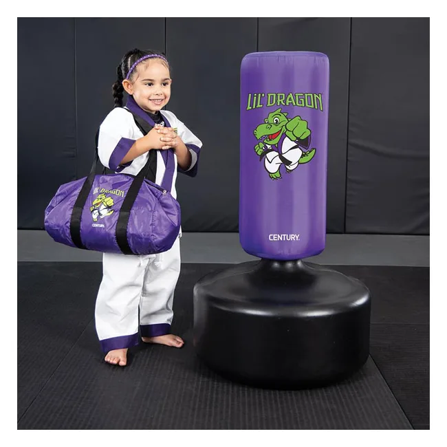 Мешок боксерский напольный CENTURY Little Dragon Kid Kick Wavemaster фиолетовый (101531)