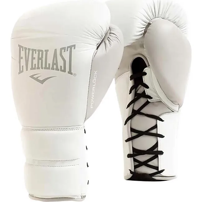 Боксерские перчатки Everlast Powerlock 2 Pro Lace черный 14 унций