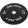 Бамперный диск резиновый ZELART TA-4790-5 51мм 5кг