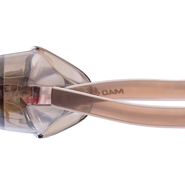 Распродажа! Стартовые очки для плавания MADWAVE RACER SW MIRROR M045502 (Желтый)