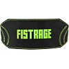 Пояс для тяжелой атлетики кожа
 FISTRAGE VL-8441 спинка-15см (Черный)