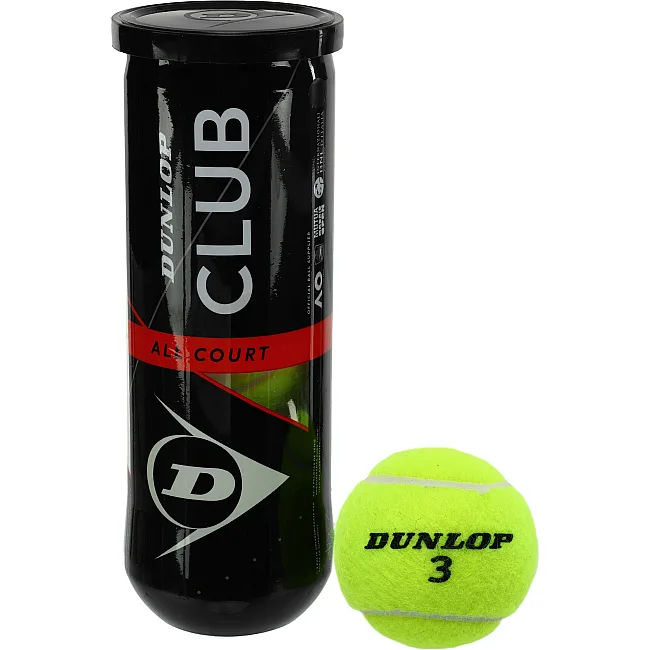 Мячи для большого тенниса DUNLOP CLUB AC DL601334 3шт