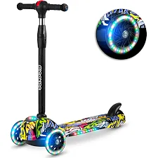 Самокат детский трехколесный Ricokids Piko разноцветный