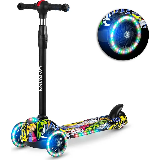 Самокат детский трехколесный Ricokids Piko разноцветный