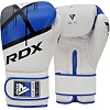 Боксерские перчатки RDX F7 Ego Blue (капа в комплекте)