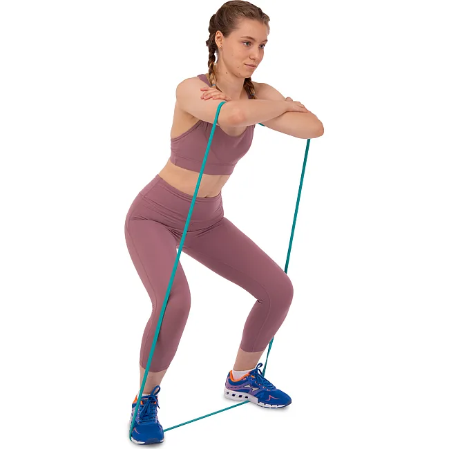 Резина петля для подтягиваний SP-SPORT
 Fitness LINE FI-9584-1 15-25кг (Бирюзовый)