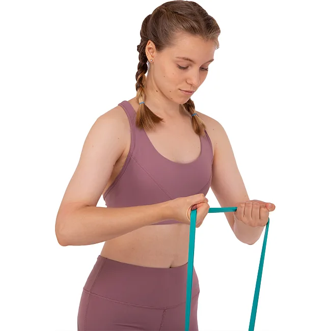 Резина петля для подтягиваний SP-SPORT
 Fitness LINE FI-9584-1 15-25кг (Бирюзовый)