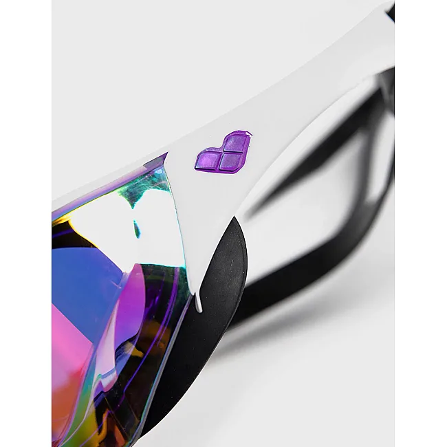 Очки для плавания Arena COBRA EDGE SWIPE MIRROR фиолетовый, черный, белый
