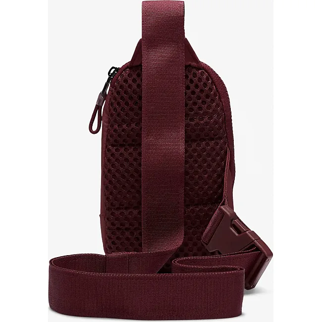 Сумка через плече Nike NK NSW ESSNTL CRSSBDY-MTL PULL 1L бордовий 20.5x12.5x5 см